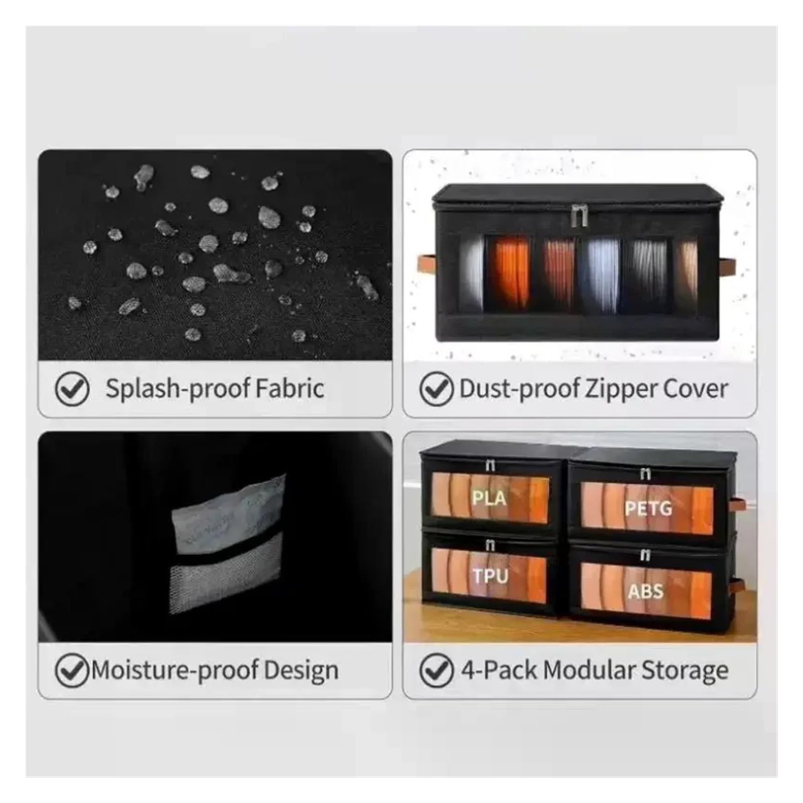 Accessori Della Scatola Di Immagazzinaggio Del Filamento Della Stampante 3D