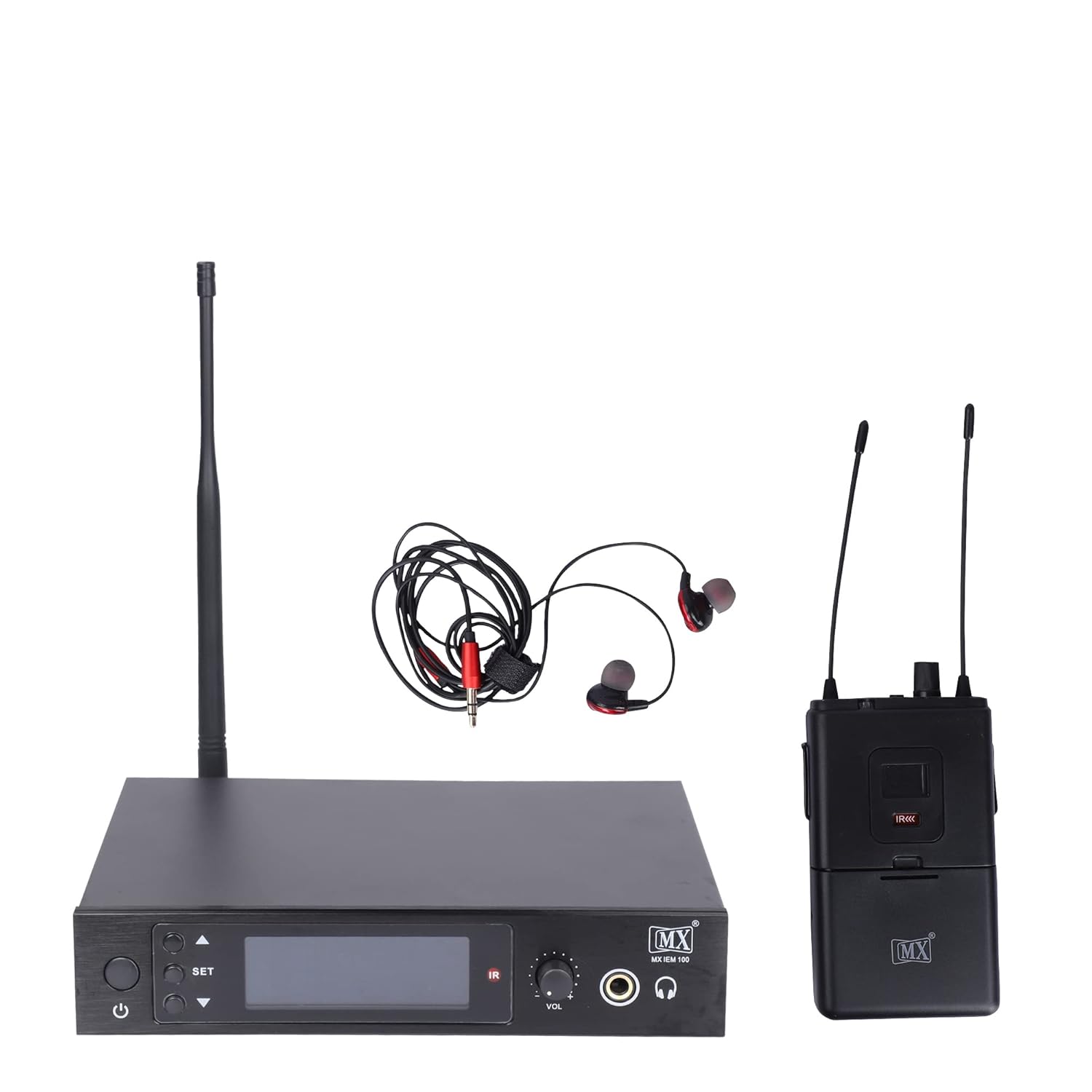 MX Single Channel in Ear Monitor System UHF Channel Wireless