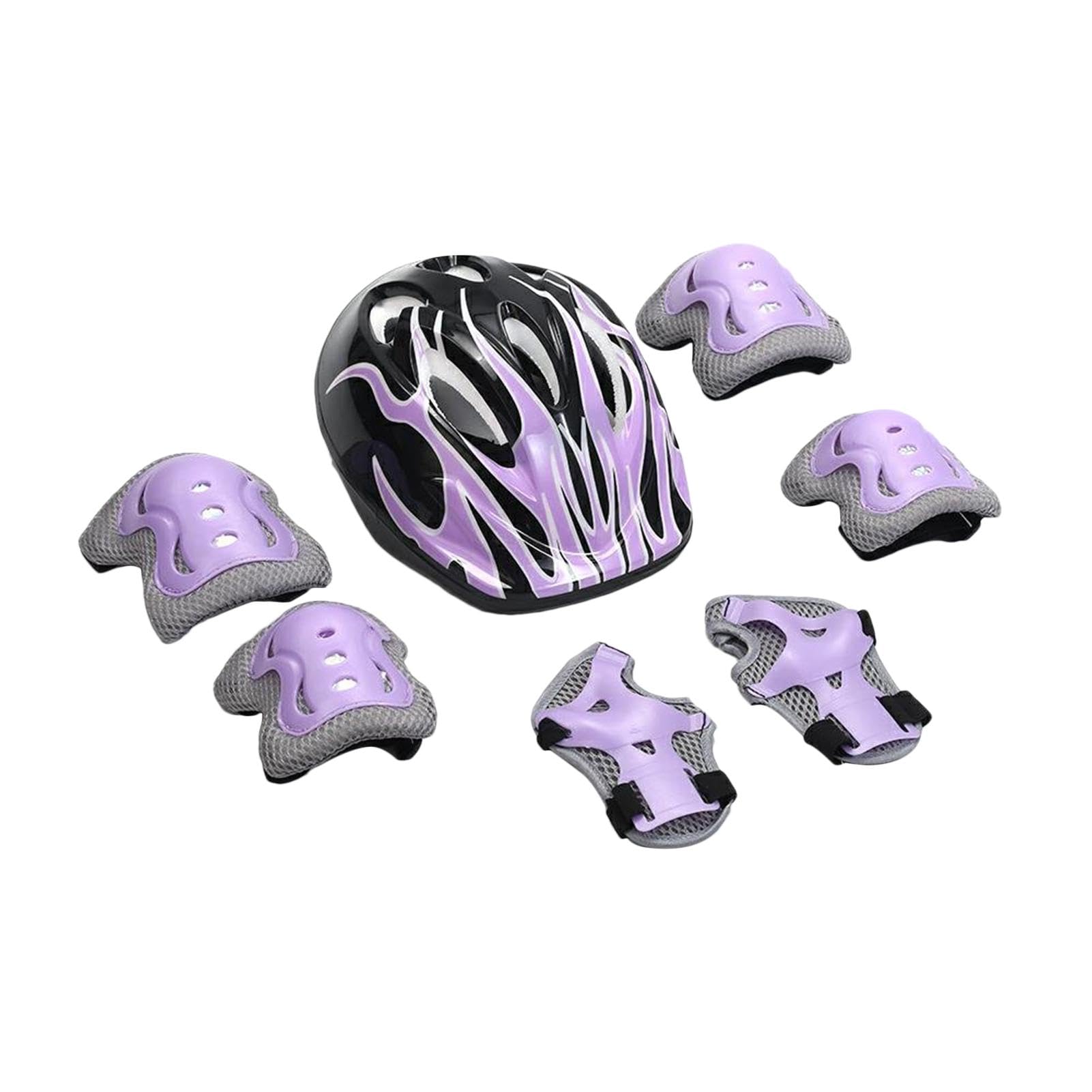 Kids Helmet With Pads - Kids Sports Skateboard Protection Sets, Cycling Roller Skating Helmet Set, Shockproof Toddler Bikes Helmets Toddler Pads, Bikes Helmets Protective Guard Gear For Outdoor