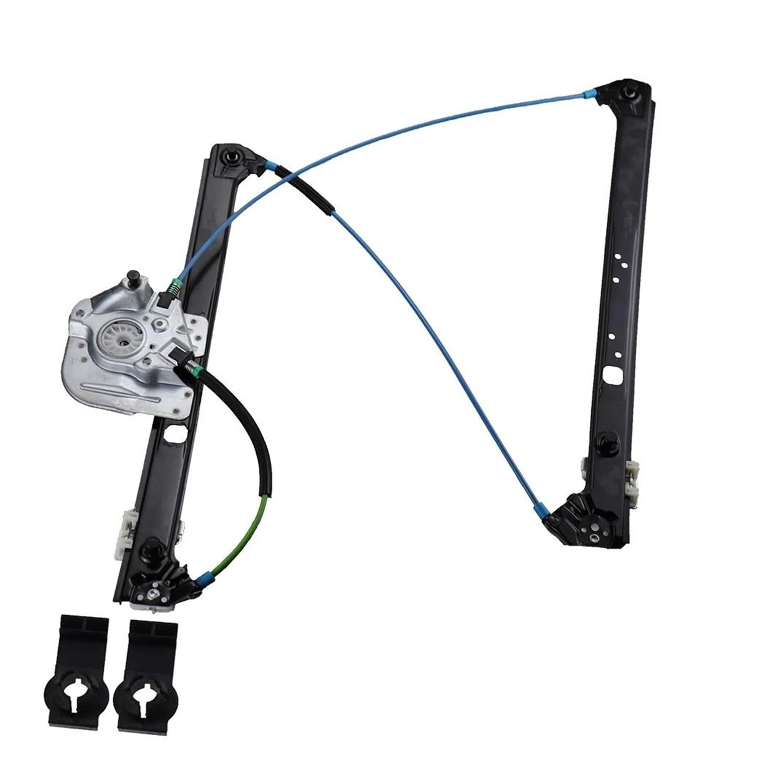 Aptfkec Car Window Levers Fit for BMW X5 E53 2000 2001 2002 2003 2004 2005 2006 Car Front Left Right Power Window Lifter Regulator 51338254911 51338254912 Glass Regulator(Grey)