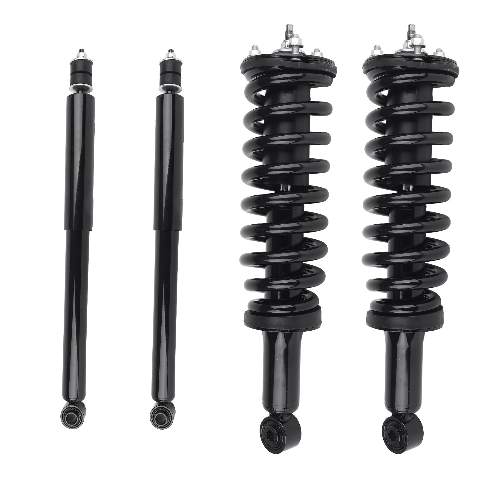 PAROD 171348L 171348R 37240 Front/Rear Suspension Shock Absorber Strut and Coil Spring Assembly Fit for 2001-2007 Toyota Sequoia