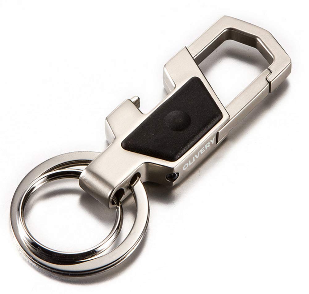 OLIVERY Stainless Steel Keychain, Will Never Rust, Bend or Break! Built by Kühn