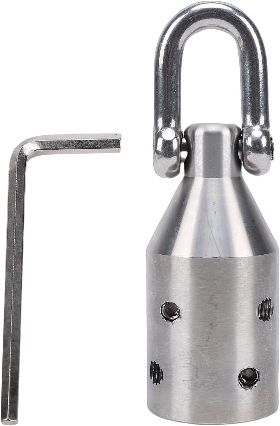 Eujgoov 4000Lbs Heavy Duty Wire Pulling Attachment Stainless Steel Cable Puller with D Ring Fits to 350 Circular Mil Copper Aluminum Wires for Electrical Conduit Underground Wiring