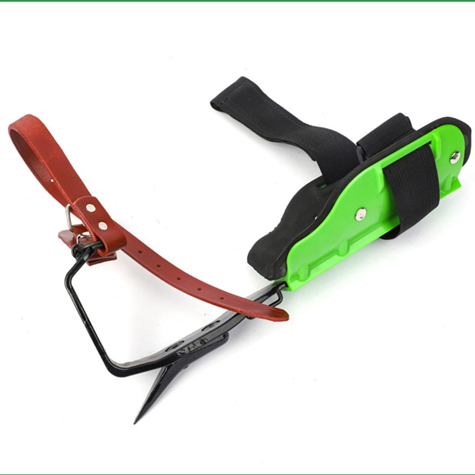 Pito di arrampicata sugli alberi - Attrezzatura per arrampicata sugli alberi in acciaio, registrazione sicura e confortevole | Raccolta di sopravvivenza di frutta e giungla, strumenti per l'osservazio