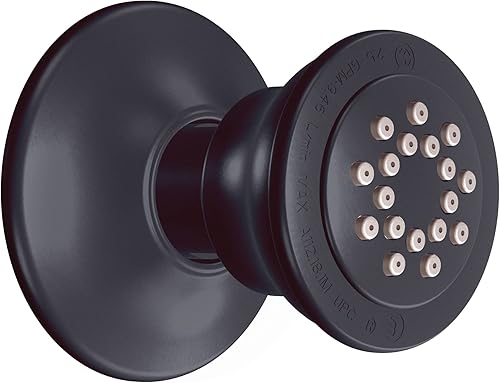 Miniatura 4 de Moen Spray de cuerpo de ducha vertical de bronce aceitado compatible con el sistema de válvula de ducha MOEN M-PACT, requiere válvula, A501ORB