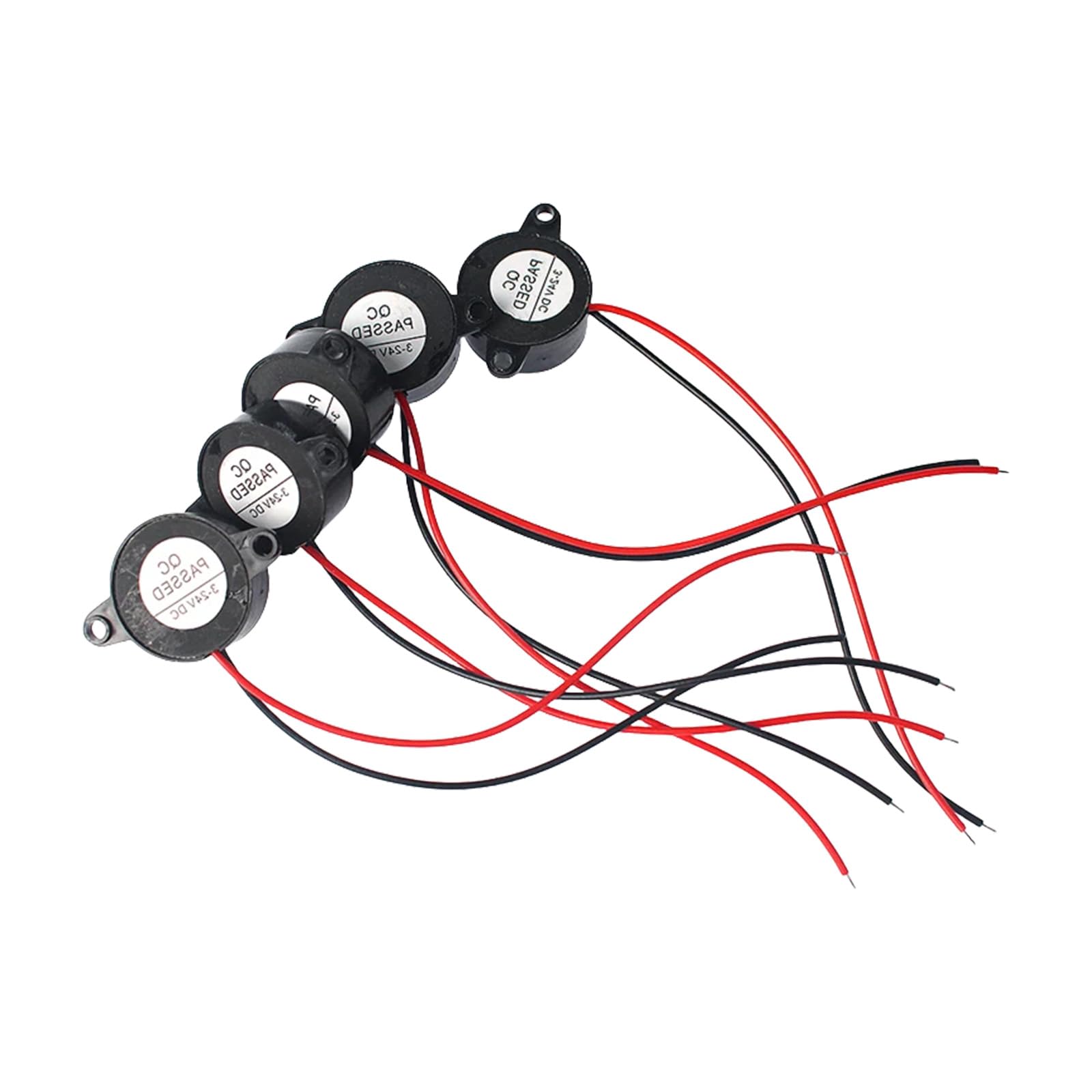 Frequency 5 Pieces Loud 85dB Continuous Sound Buzzer Suitable for Automotive Applications and Industrial Equipment Industrial Equipment Alert Buzzer