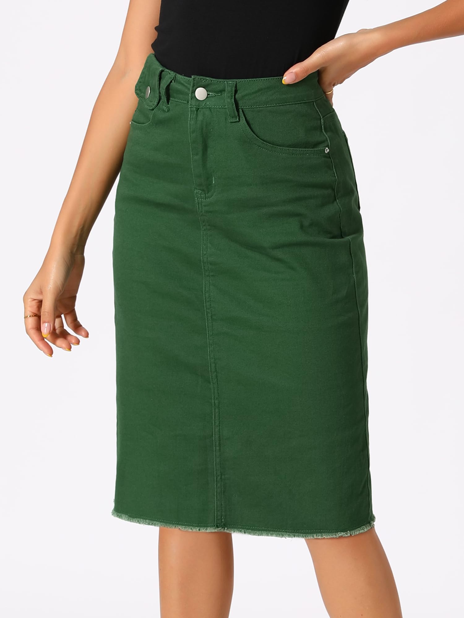 Allegra K Damen Skirt Casual