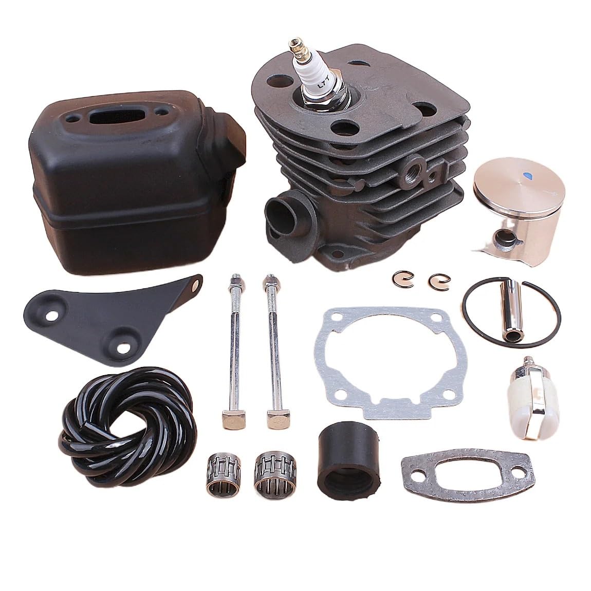 Zxhozdm One Color 45Mm Cylinder Piston For Bracket Bolt Motor Kit For 50 51 55 Gas Chainsaw Engine 503168301, 501766605