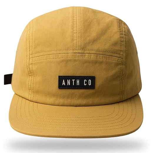 Boné Five 5 Panel Anth Co Original Impermeável Ajustável Anti-Água Odor Suór Respingos fitão Strapback