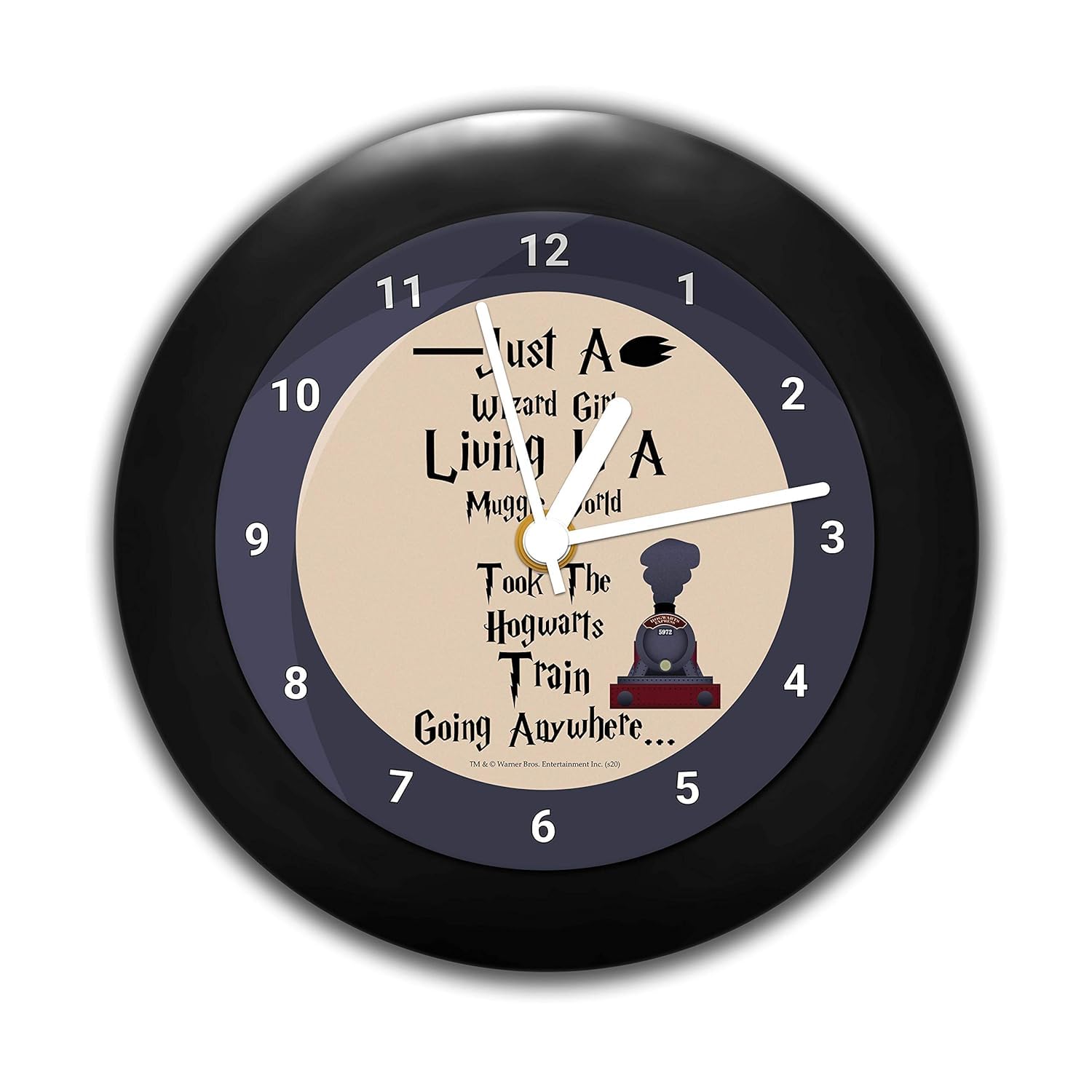 Epic Stuff - Harry Potter - Wizard Girl Table Clocks New | Desk Clock | Table Clock for Home Decor |Table Clock for Office Gift Birthday Gift,