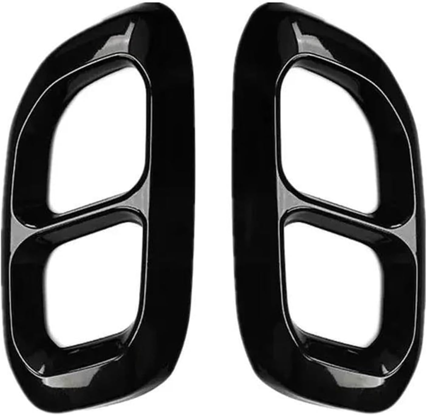 Homanpp カースタイリングテールマフラー排気管出力カバートリムテール