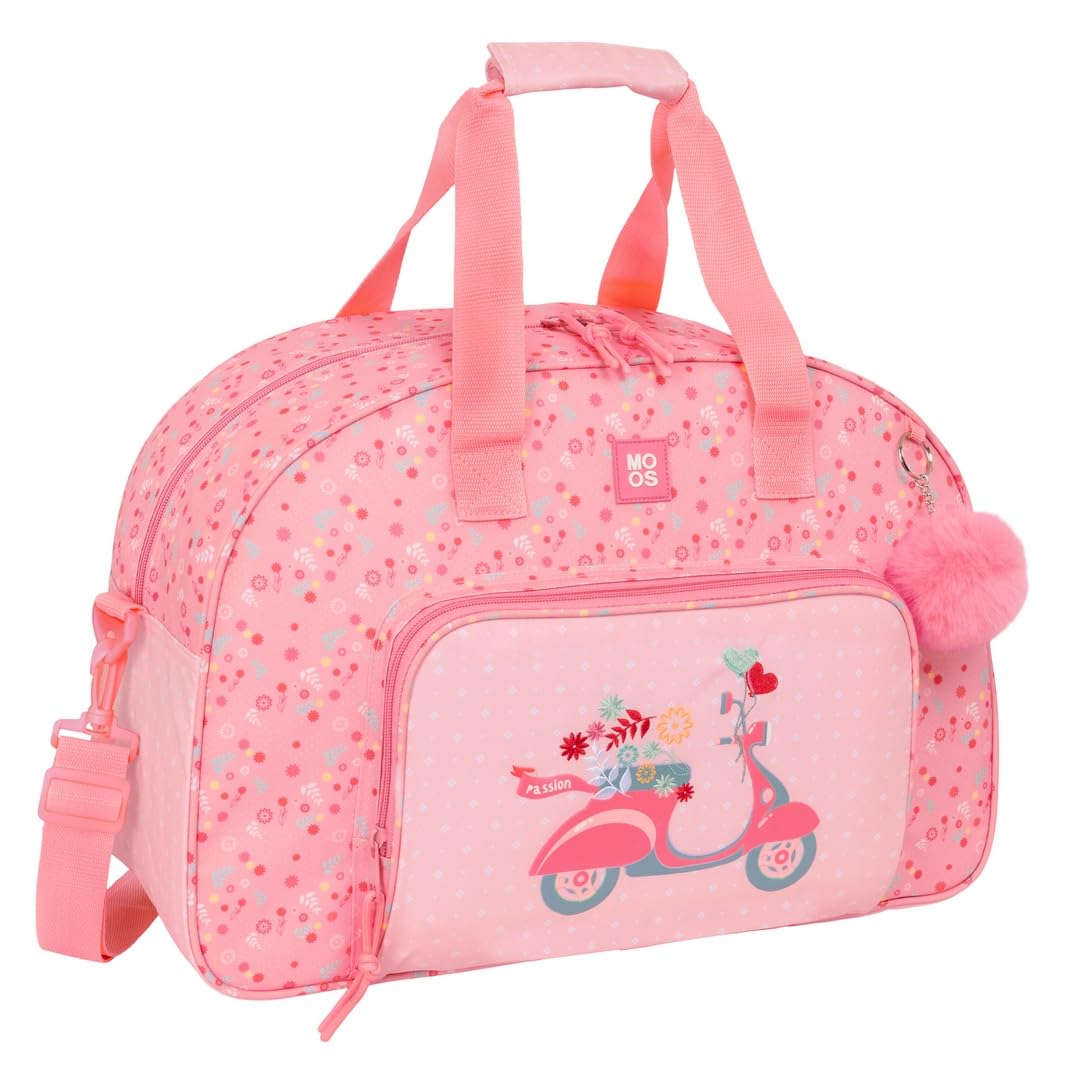 Safta MOOS PASSION – Sports Bag, Backpack, Ideal for Children of Different Ages, Comfortable and Versatile, Quality and Resistance, 48 x 21 x 33 cm, multicoloured, M, Casual