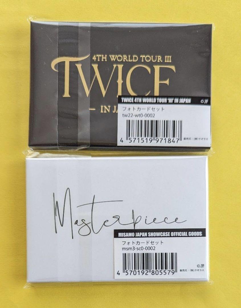 Amazon.co.jp: TWICE?misamo フォトカード セット 6.4 : おもちゃ