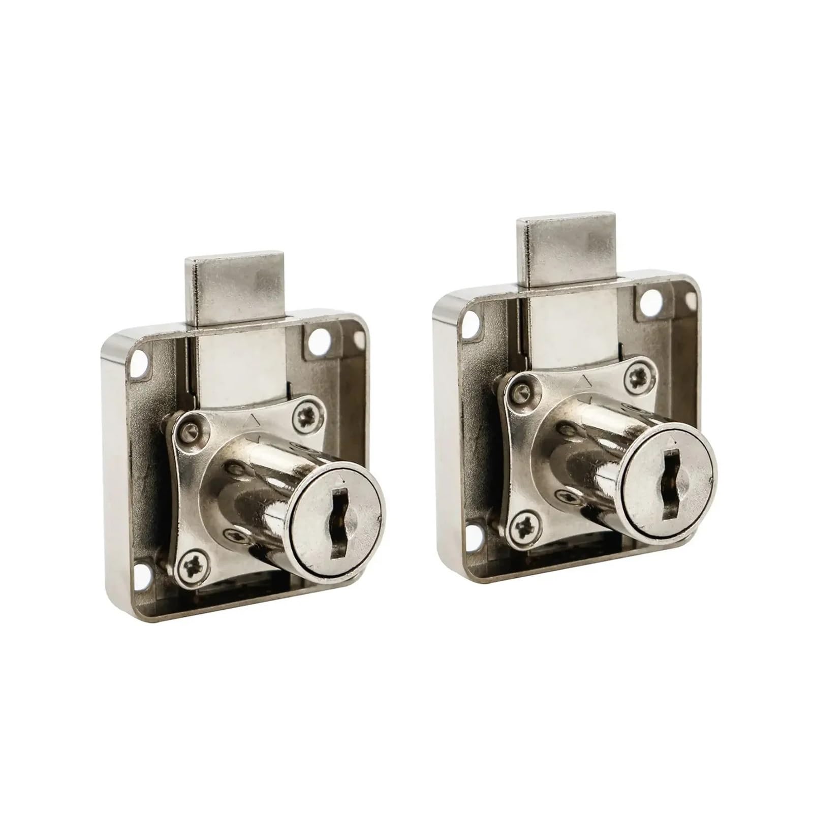 Ziubmvdyc Zinc Alloy Cabinet Lock, 138-22-32 Drawer With 2 Keys(,138 32)