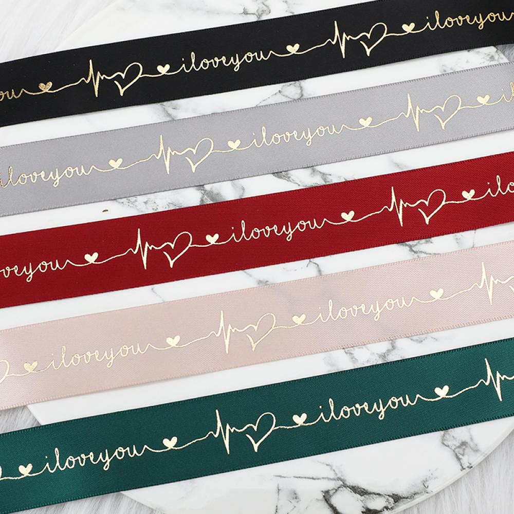 Ribbons For Gift Wrapping Ribbon For Fabric Satin Ribbons Kolor Z Walentynki Prezent Prezent Pudełko Opakowania Dekoracyjne Tapeta Taśmowa Dekoracyjna Brązowana Wstążka Kokardka-Brązowy