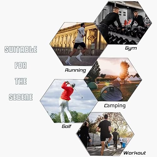 Miniatura 6 de MAGCOMSEN Camisas para hombre con cremallera de 14 sudadera de manga larga sudadera atlética