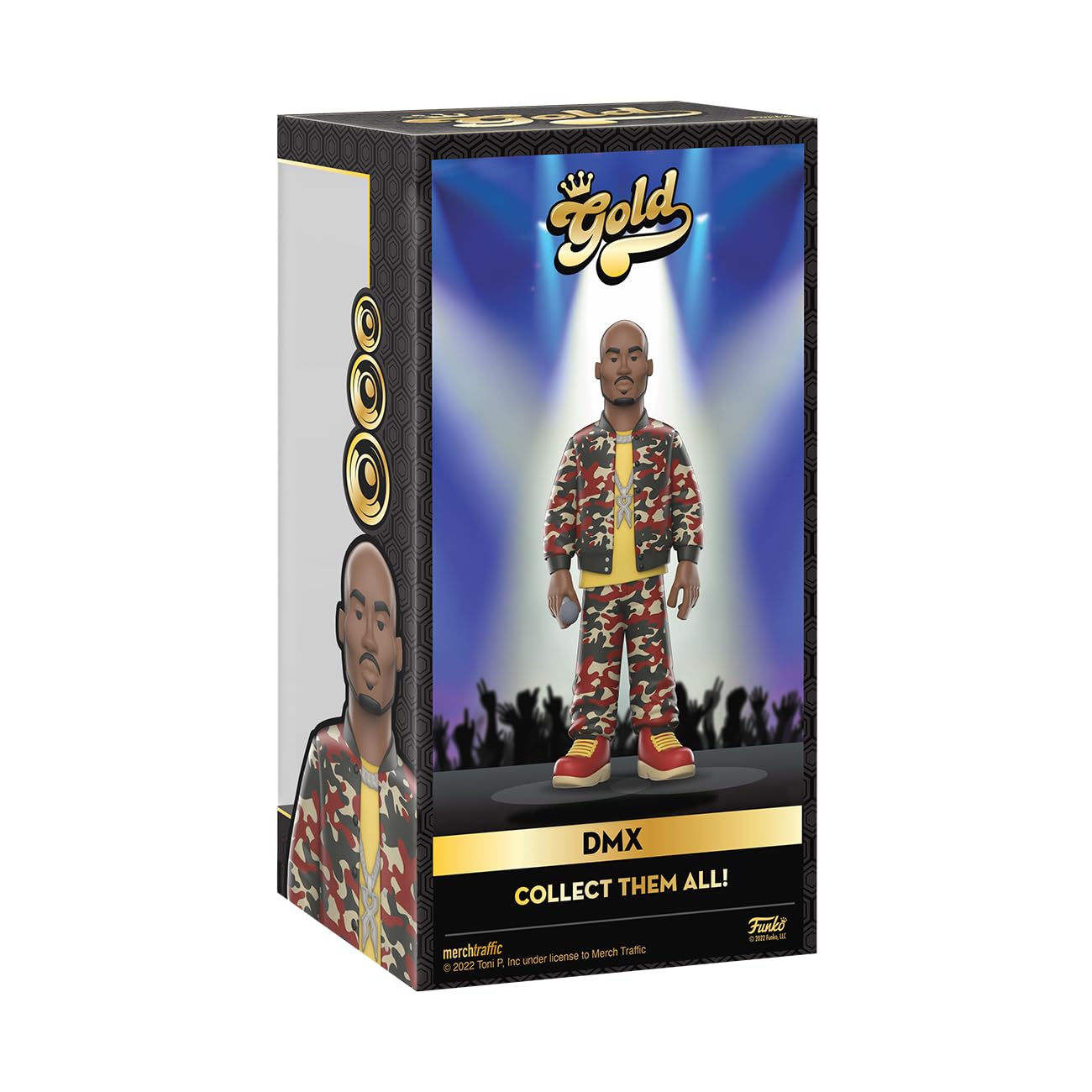 Funko Vinyl Gold 30.5 cm: DMX - Collectable Vinyl Action Figure - Birthday Gift Idea - Official Merchandise - Ideal Toy for Music Fans - for your collection and display : DMX