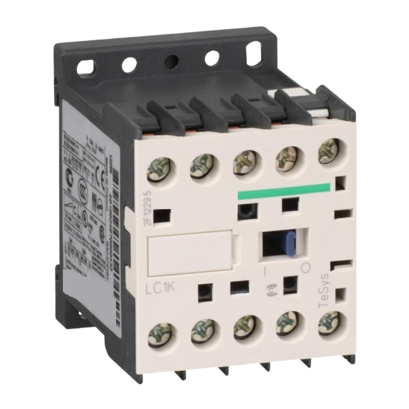 RCGKNNMUZ LC1K0601E7 Coil 48VAC 50/60Hz Three-Level contactor 6A 2.2kW-380V 1NC Load 3kW-440V