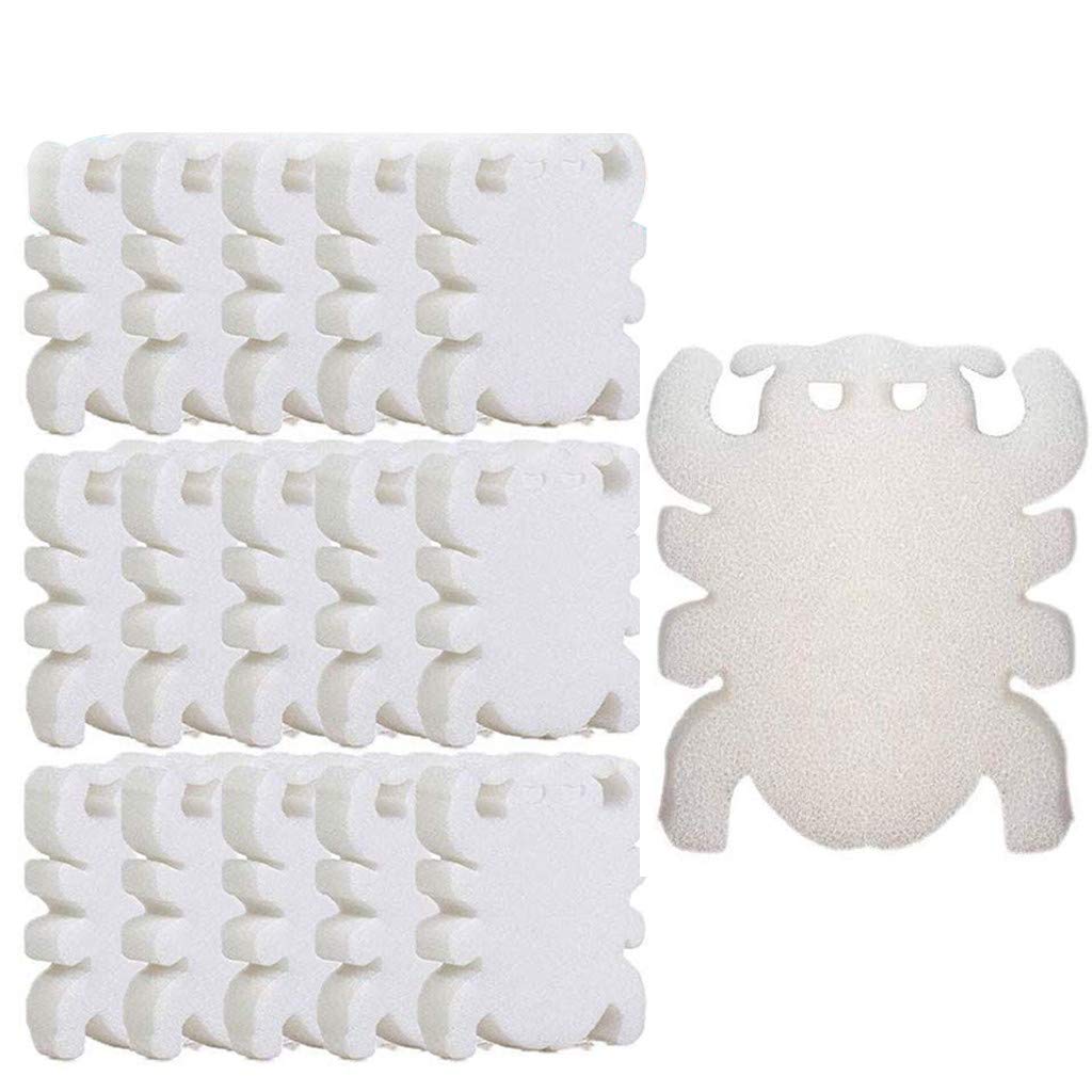 Perfect Scum Sponge Oil Absorbing Sponge for Hot Tub and Swimming Pool Absorbs Oil Slime Grime and Scum Cleaning Scumbug (tm) Oil-Absorbing Sponge Devours Scum, Slime & Grime From Pools & Spas (16PCS)