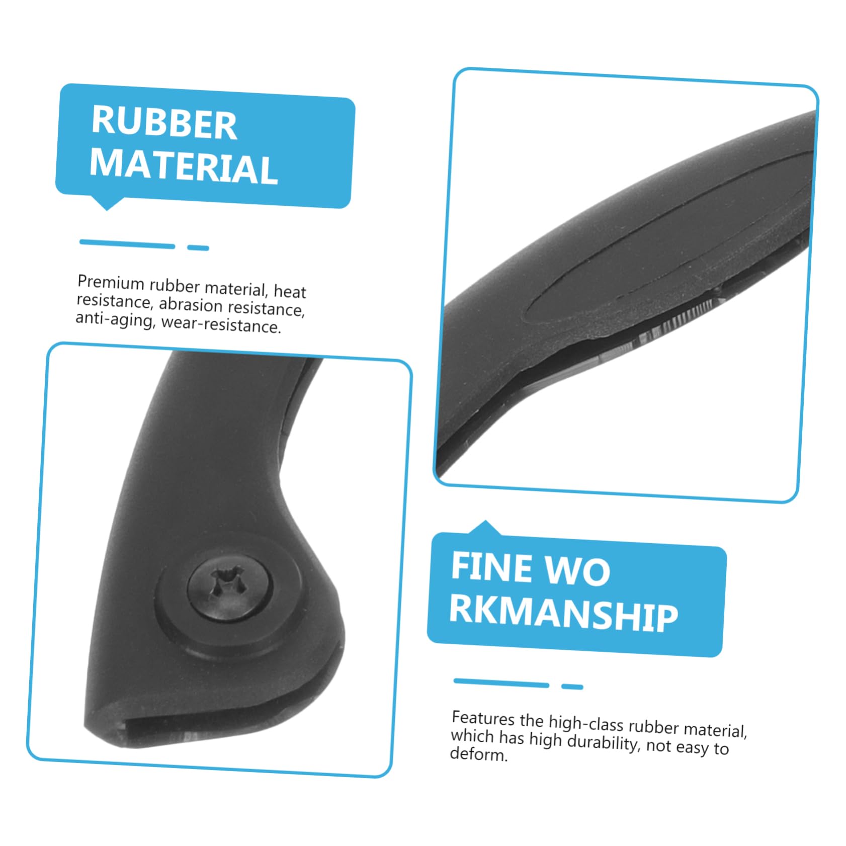 VANZACK 3piezas Faja Protectora para Tabla De Skate Banda Anticolisión para Protección De Bordes Accesorio Resistente Al Desgaste y Golpes para Skateboard y