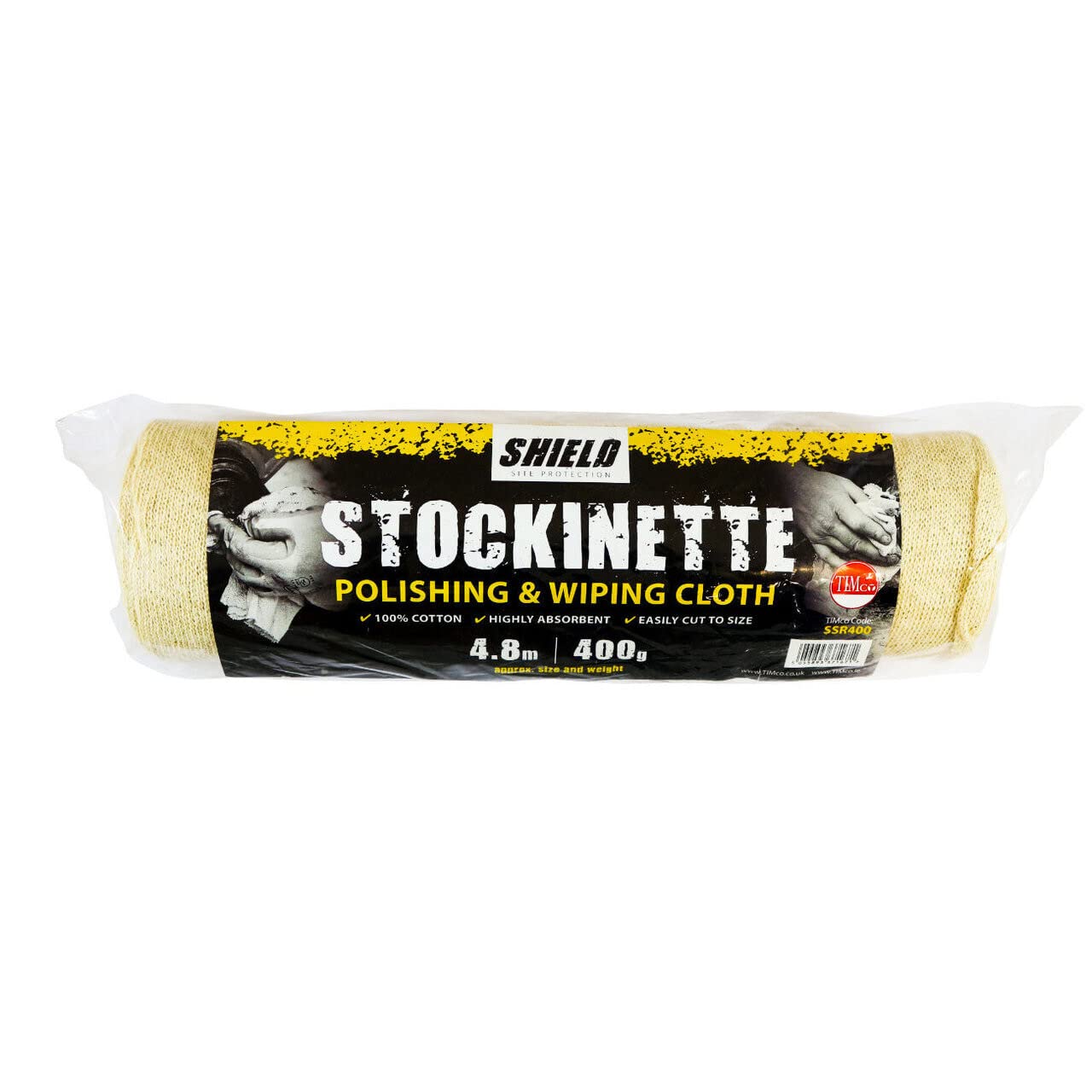 Timco Stockinette Polishing & Wiping Cloth4.8M / 400G from B&Q