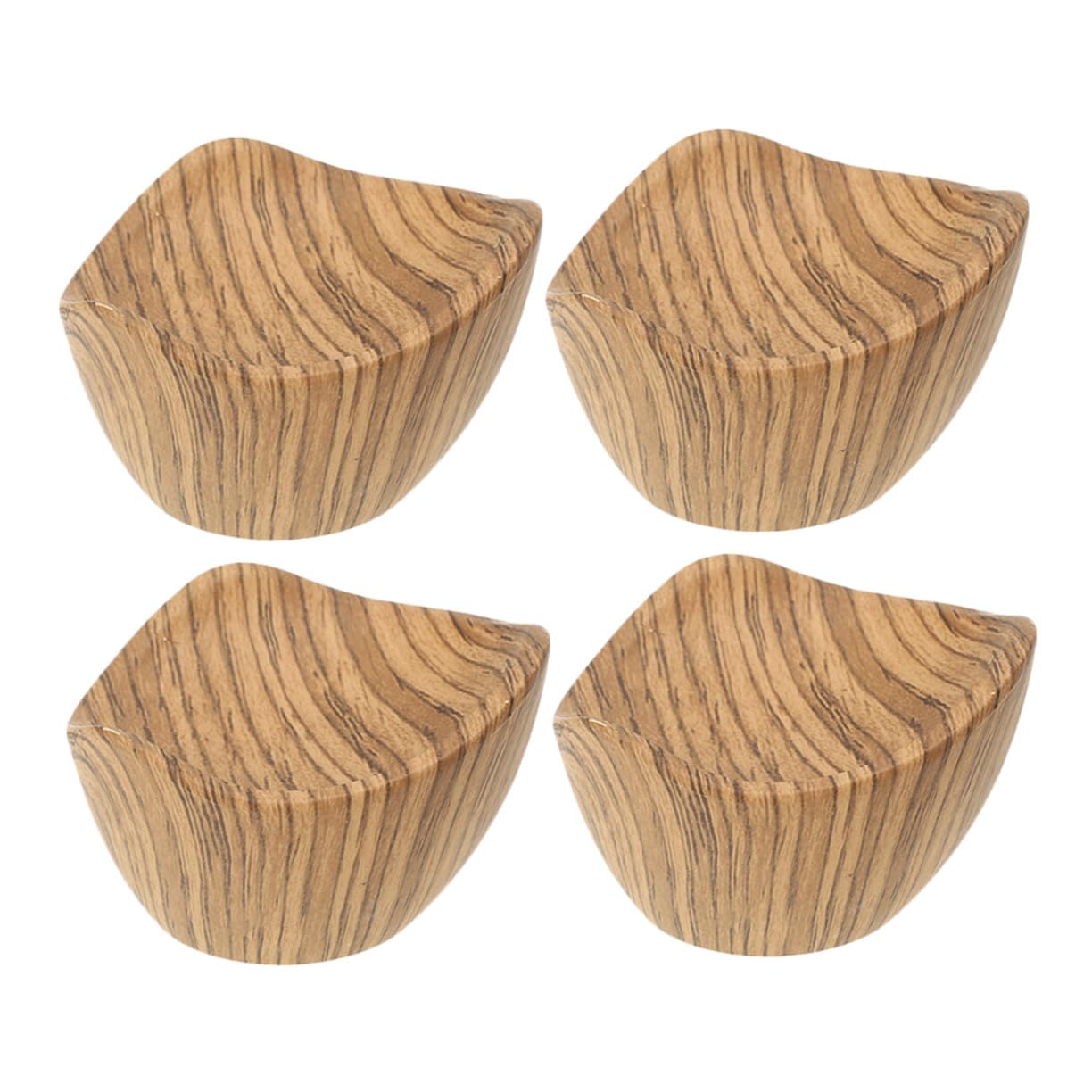 Poignée pour couvercle de poêle ergonomique et isolante imitation bois de rechange