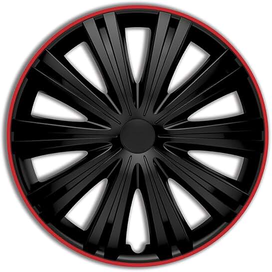 red hubcaps 15 inch