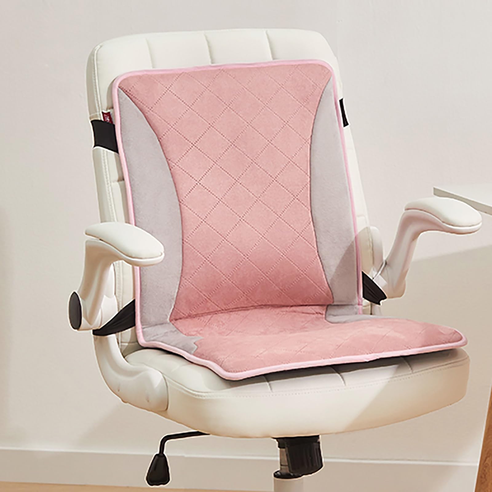 Coussin Chauffant, Coussin Chauffant de Bureau, Siège Chauffant Extérieur, Coussins de Siège Chauffants Rapides avec Températures Réglables pour Bureau Extérieur(Pink)