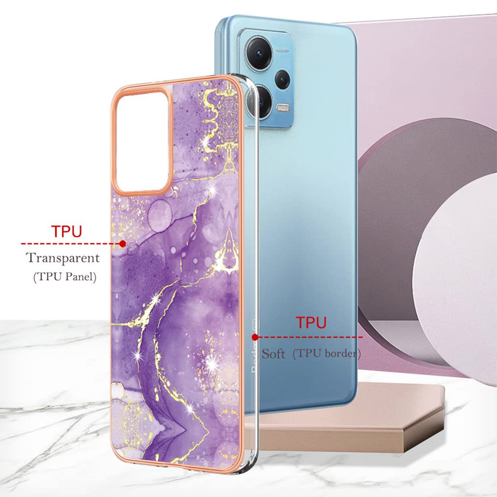 HAOYE Cover per Xiaomi Redmi Note 12 5G / Poco X5 5G, Elegante