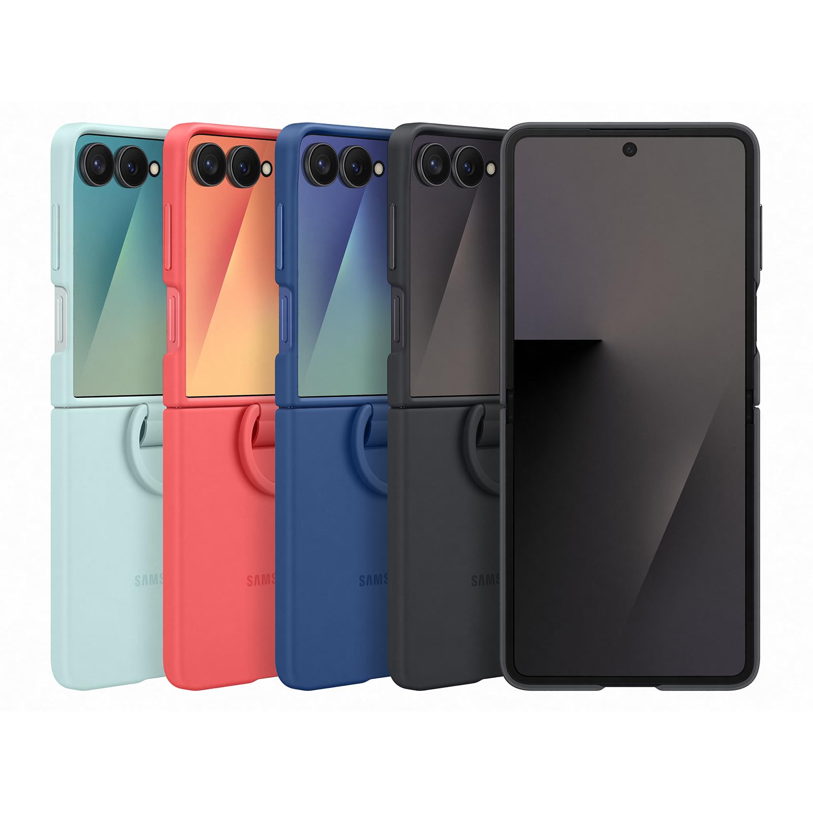 Samsung Galaxy Z Flip7 ミント 512GB 本体 +ケース Galaxy Z Flip 7 Ring Case Silicone Mint | Samsung jordan