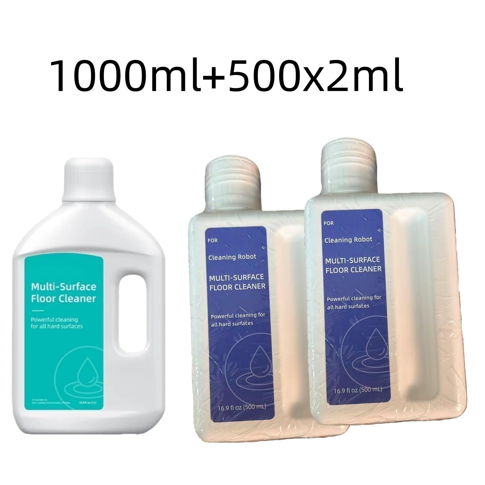 Solución de limpieza for pisos, compatible con Dreame X40 Ultra, X40 Master, X30 Ultra, H11, H13, H12 Pro, M12 y W10. Limpiador multisuperficie for limpieza profunda.(3pcs)