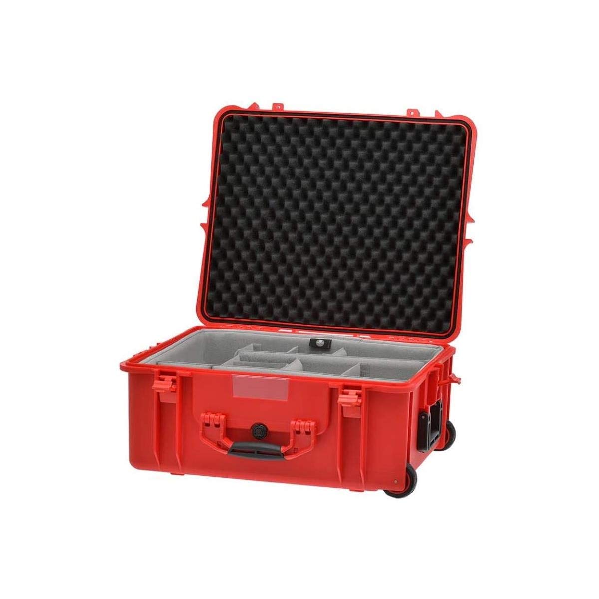 HPRC 2700W Series Wheeled Hard Case without Foam HPRC2700WE (Red)
