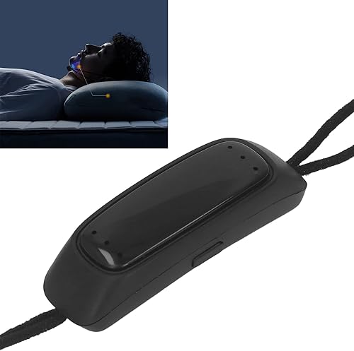 Miniatura 2 de Dispositivo de solución de ronquidos para problemas de sueño de calidad de 6 engranajes, seguro y cómodo para dejar de roncar, dispositivo eléctrico