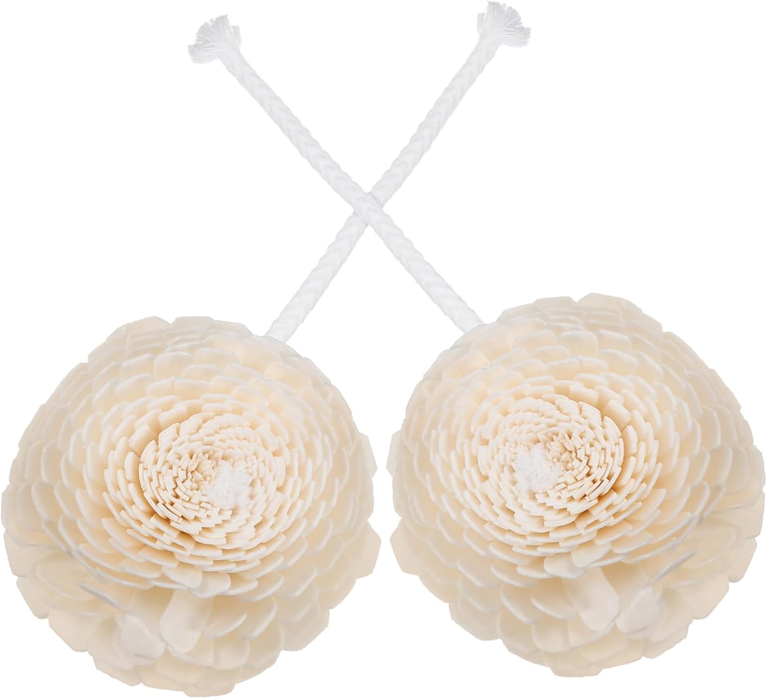 2Pcs Aroma Diffusers Flowers DIY Fragrance Flower Ornaments for Home Decor Replaceable Flowers for Essential Oil Diffuser Bottles for Bedrooms Offices