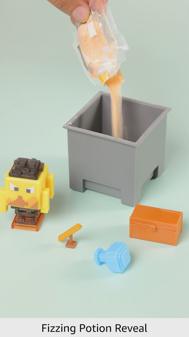 Amazon.com: Treasure X Minecraft Nether Quest Mine and Craft