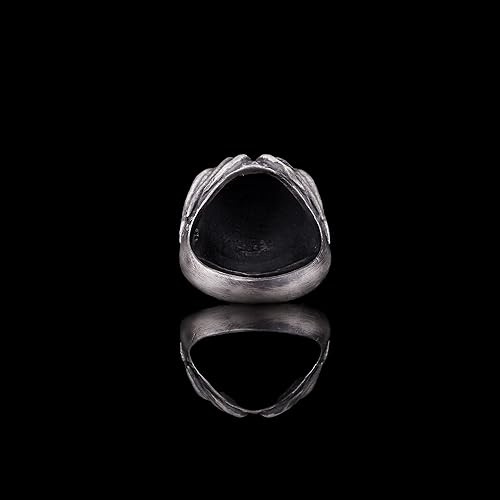 Miniatura 5 de Davy Jones Ring Sterling Silver, Captain Davy Jones Silver Ring, Caribbean Pirate Ring, Octopus Man Silver Ring, Mutant Pirate Silver Ring