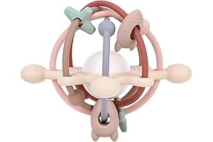Baby Teething Toy for Babies 3-12 Months, BPA Free