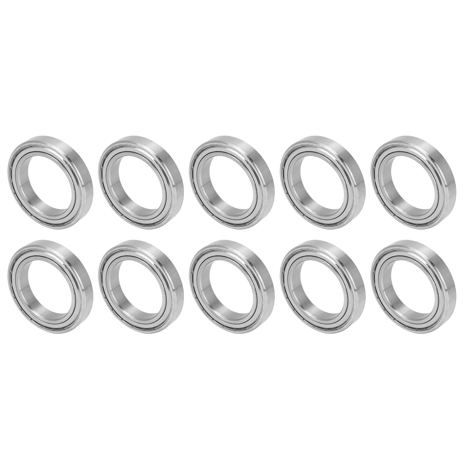 10 piezas de rodamientos de bolas de acero inoxidable para patinetes y patines en línea S6909Z, 45x68x12 mm, rodamientos silenciosos de alta velocidad con doble blindaje para