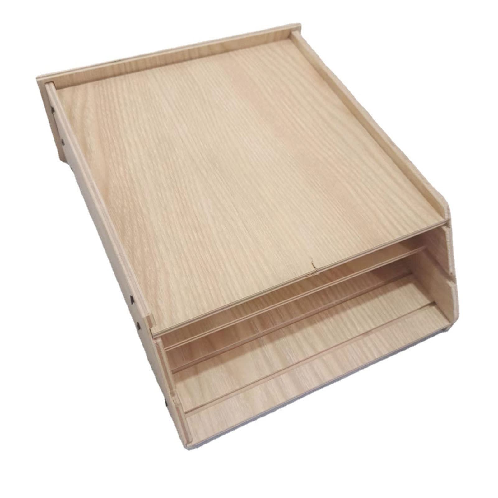 Pipistrello in legno per esterno – Scatola da pipistrello sospesa, capannone in legno naturale per pipistrello con tetto, pipistrello Box Casa riparo Nido Nichoir, 24 x 8,3 x 9,3 cm