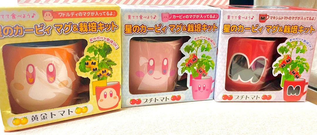 Amazon.co.jp: カービィマグ＆栽培キット3種セット : DIY・工具・ガーデン