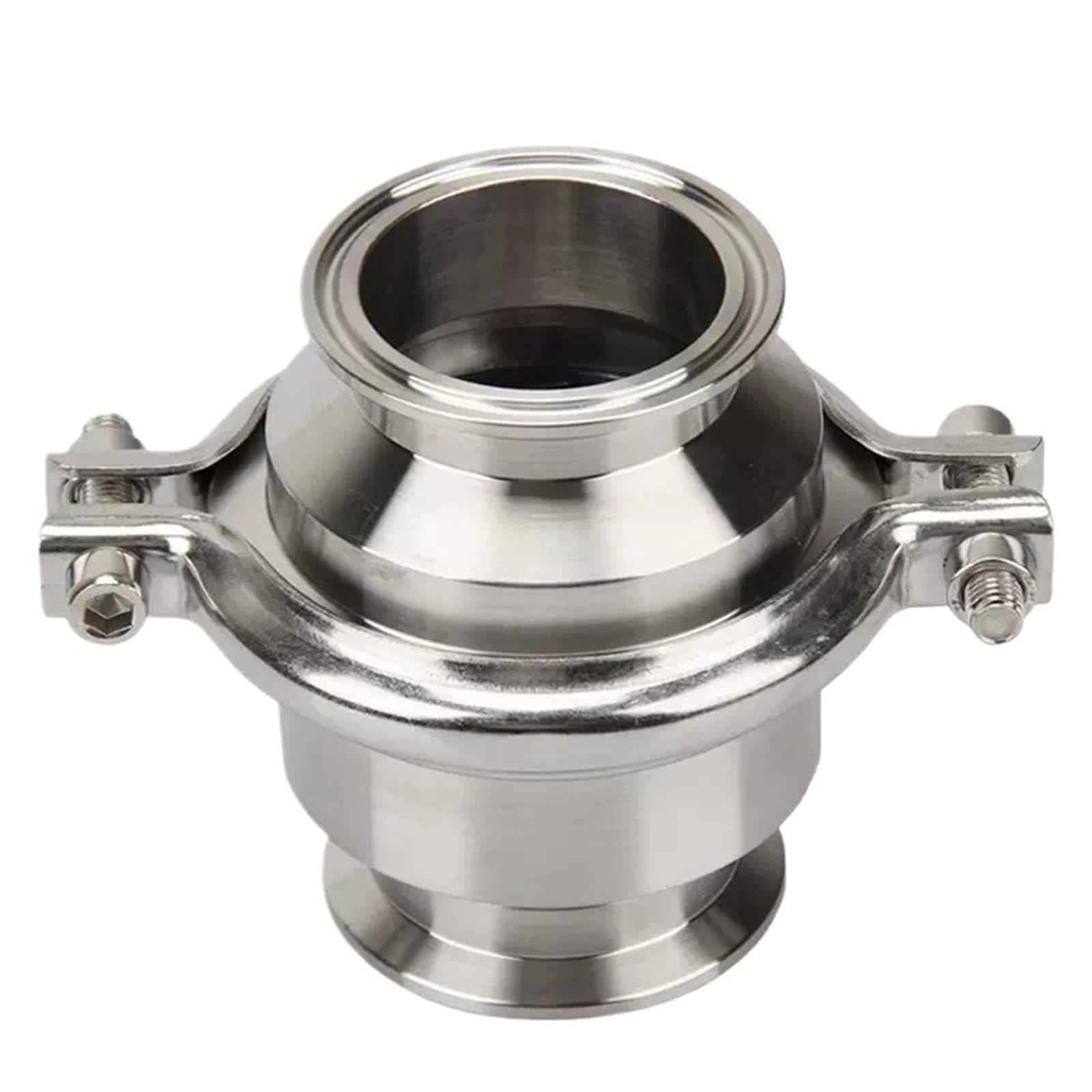 QRUYHBAJU 1.5" 2" Tri Clamp & OD19 25 32 38 51mm Non-Return One Way Check Valve Homebrew(OD51mm x Ferrule64)