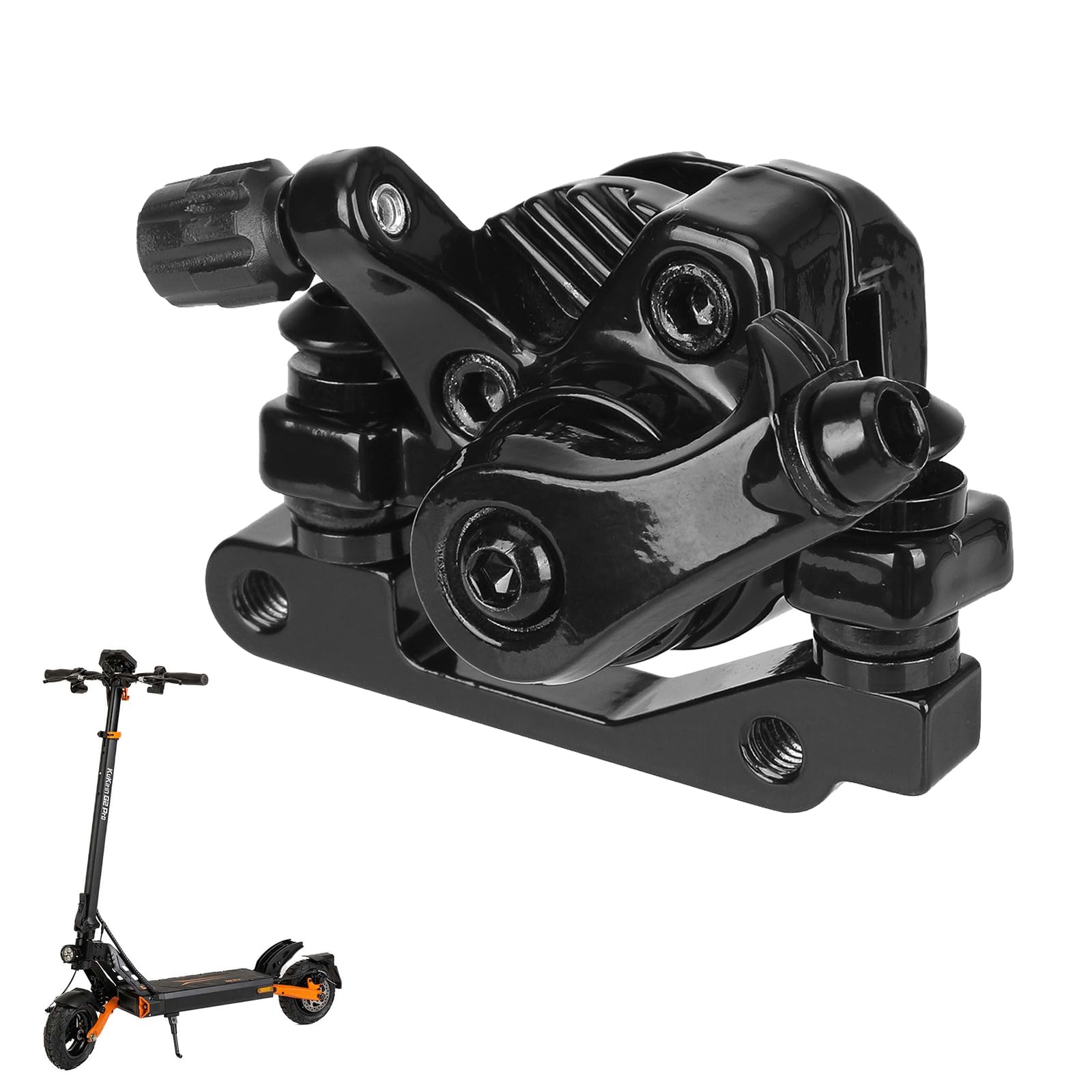 Okandomo Brake for KuKirin G2 Pro/G2 Max Disc Brake for Electric Scooter Accessories Spare Parts Cable Brake Scooter (Rear Brake*1)