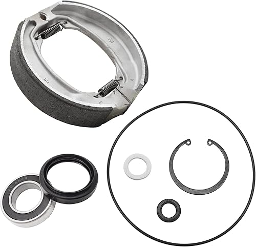 Miniatura 1 de Kit de sellos de rodamientos de zapatas de tambor de freno trasero para Honda Recon 250 TRX250 TRX250EX TRX250X 1997-2021