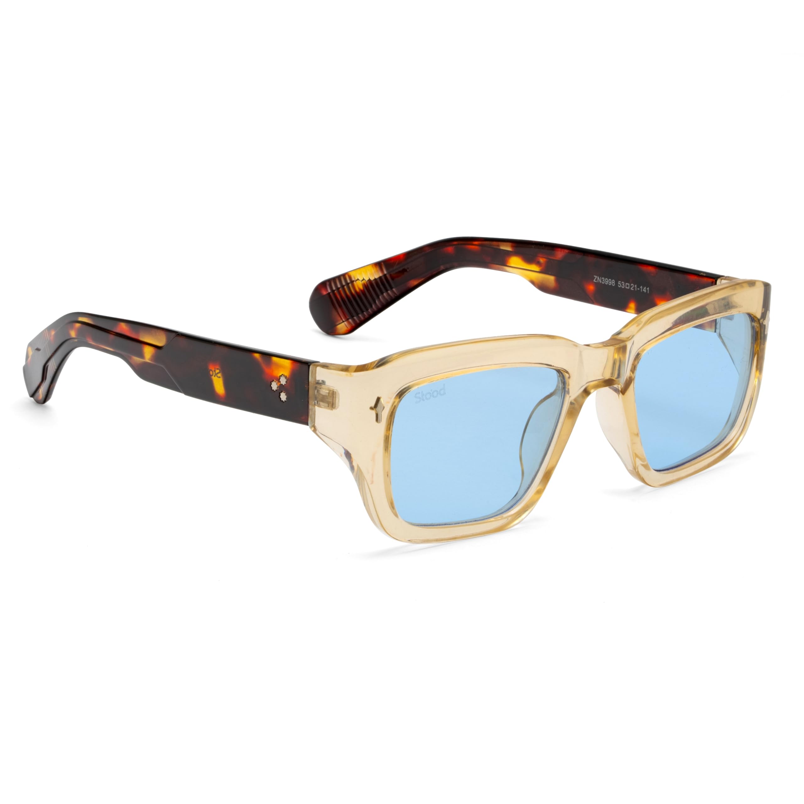 UV Protected Sunglasses | Plastic Lens | Full Rim Rectangle | Men & Women | SG-STD0037-image-30