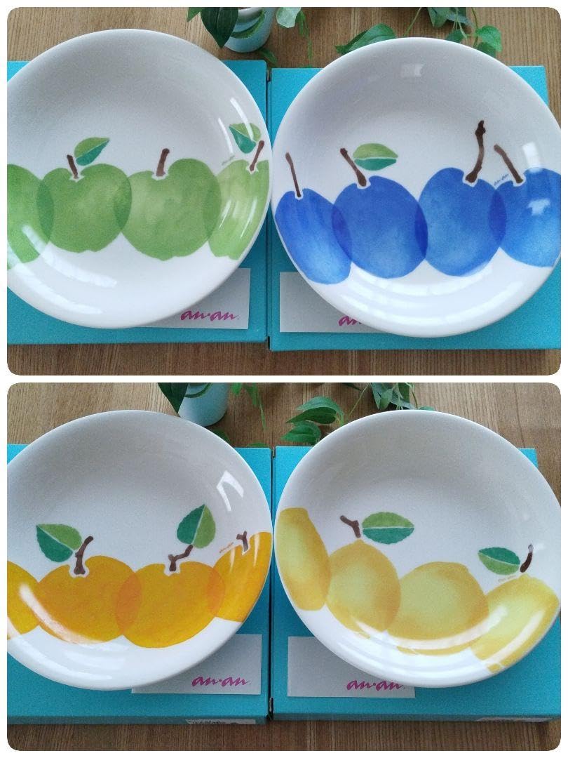 Amazon | 前畑陶器 anan フルーツ皿 カレー皿 ディナープレート お