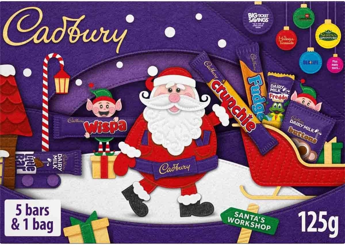 Cadbury Snowman Selection Box 168g