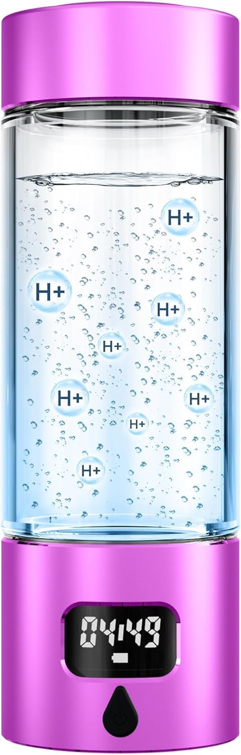 Amazon | 水素水生成器、5000PPB携帯式水素水 高濃度、水素イオン