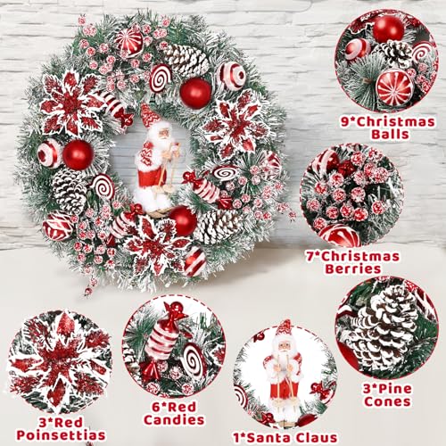 Bleum Cade Christmas Wreaths For Front Door thumb #3