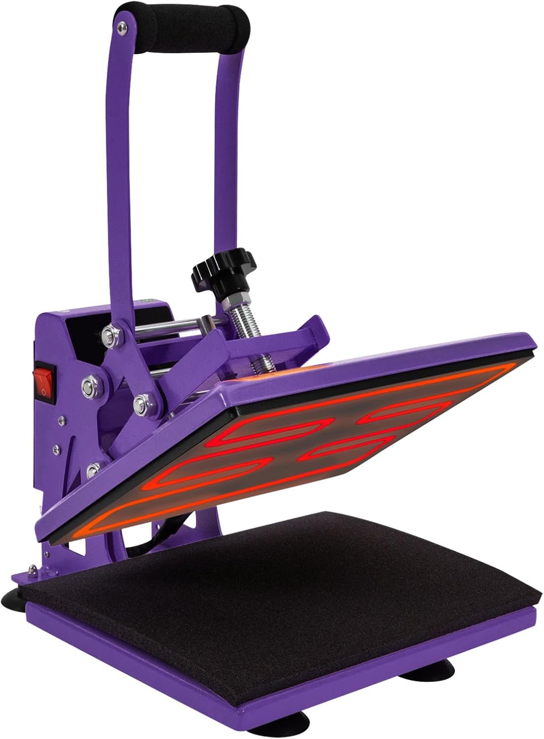 Termofijadora para Camisetas HANGKAI 11.8x9 Pulgadas, 700W, Control Digital