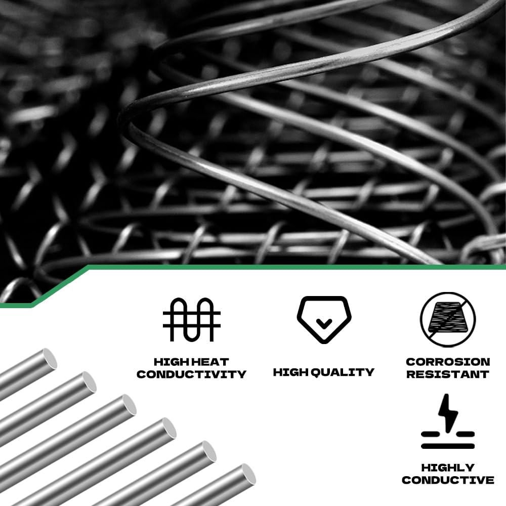 0.3cm Acciaio Inox Barra Asta 800MM Modello Maker 316 Ss - Foto 9